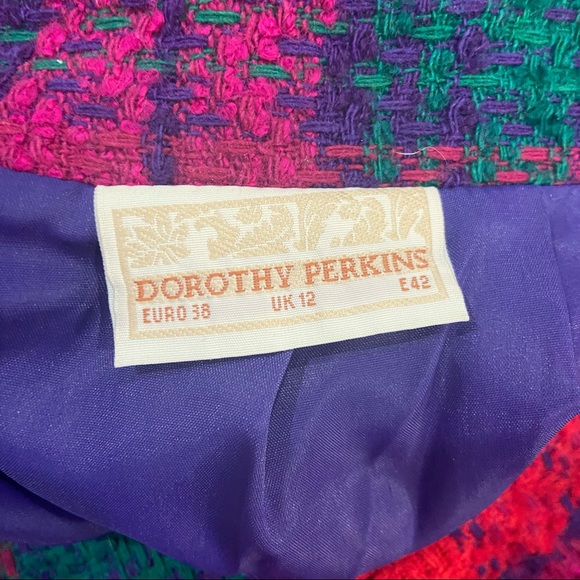 Dorothy Perkins Pattern Multi Color Skirt SZ UK12 US 8 - Picture 6 of 8